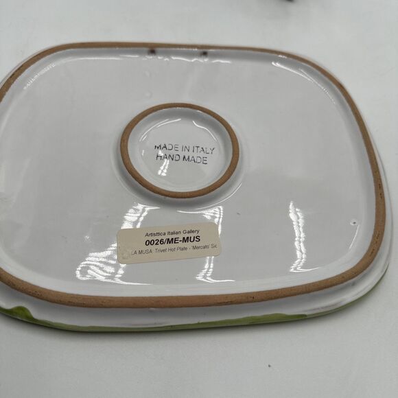 Vintage LaMusa Mercato Trivet Hot Plate Watermelon Fruit 9.5x7.5” - Picture 4 of 5